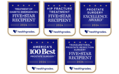 St. Francis Medical Center Is A Healthgrades Five-Star Recipient For Orthopedics, Prostate Surgery, And Critical Care