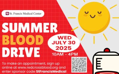 Summer Blood Drive July 30, 2025